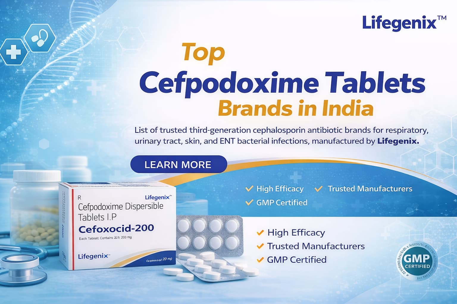Top Cefpodoxime Tablets Brands in India