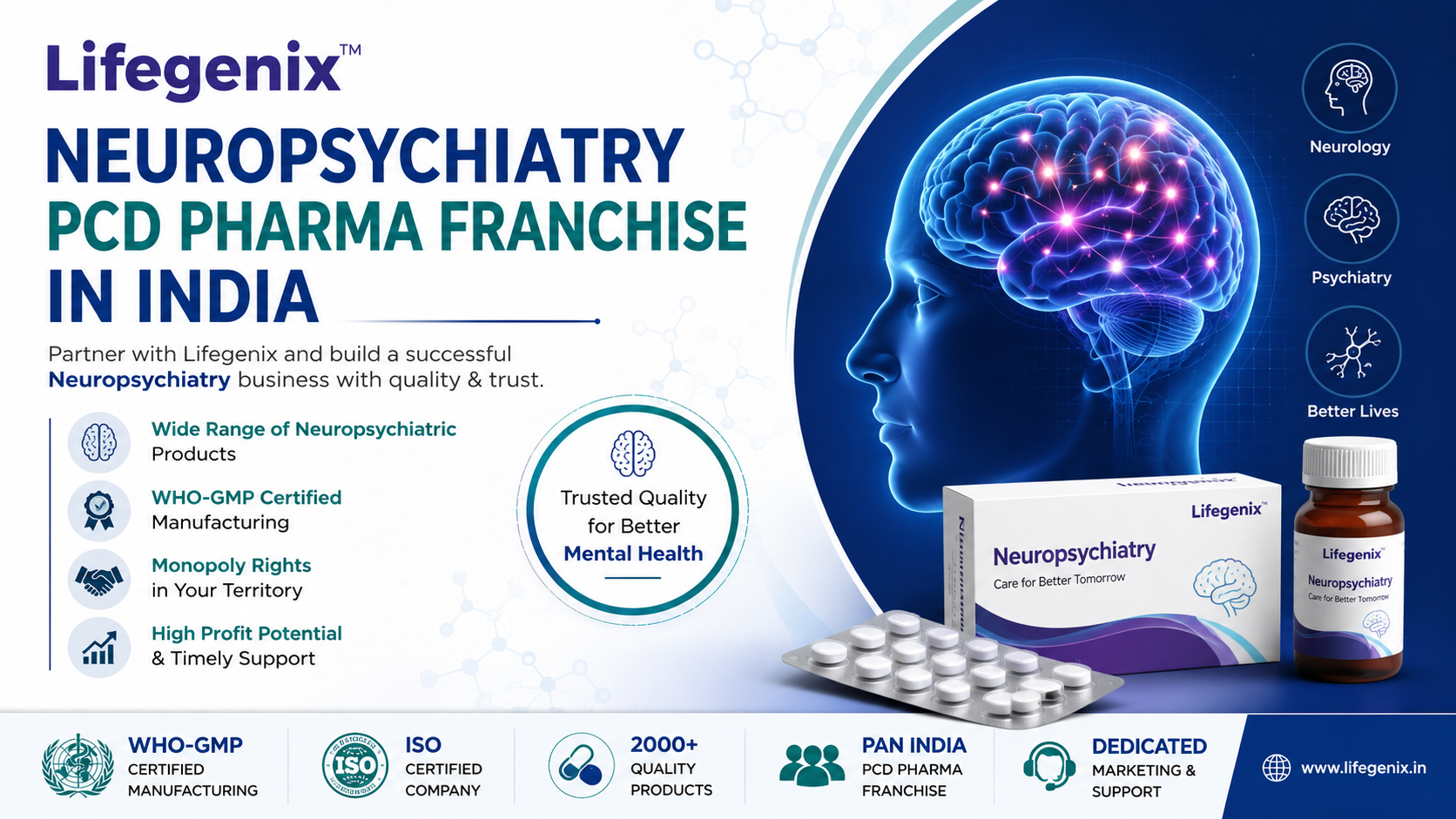 Neuropsychiatry PCD Pharma Franchise in India