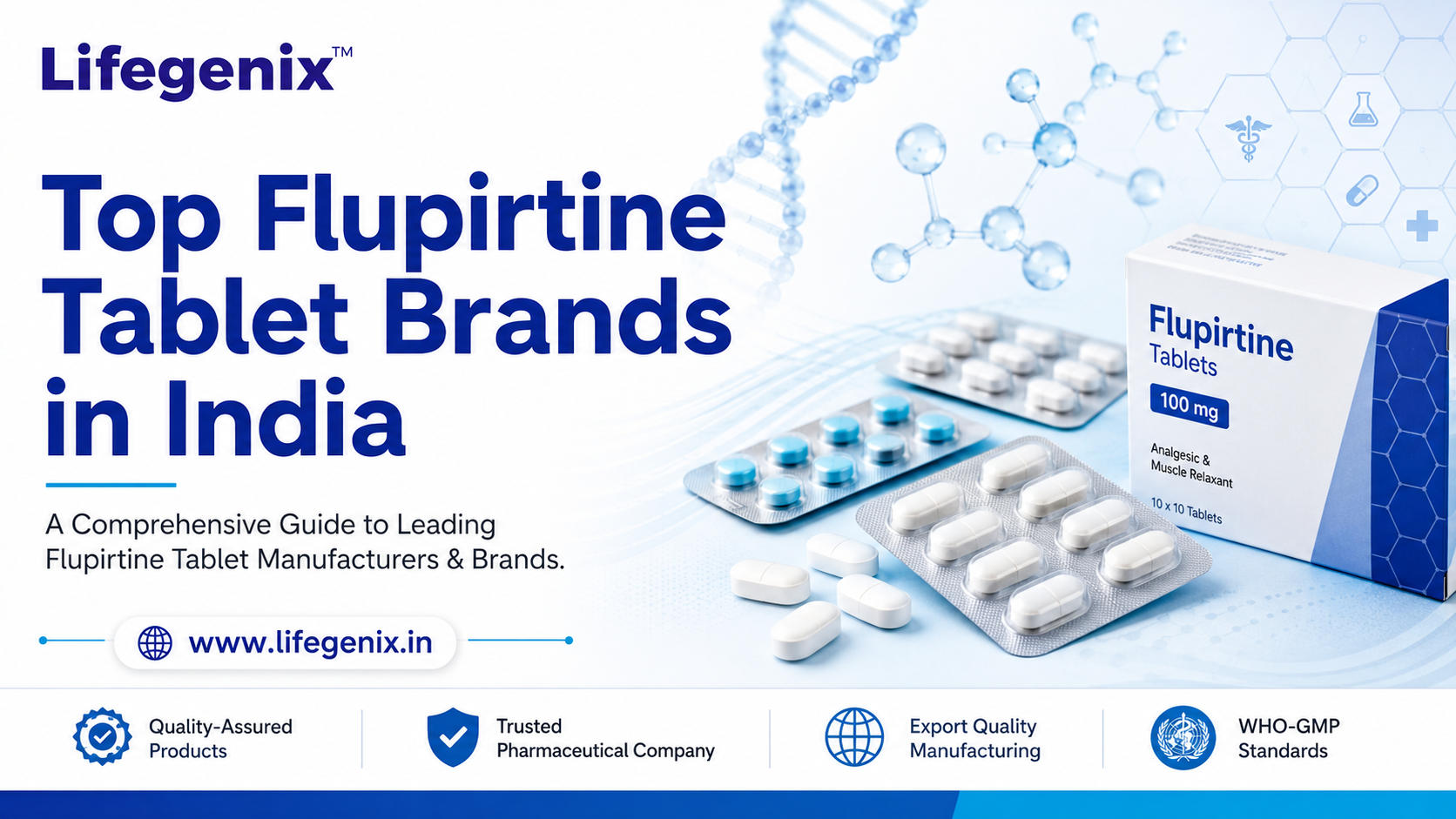 Top Flupirtine Tablet Brands in India