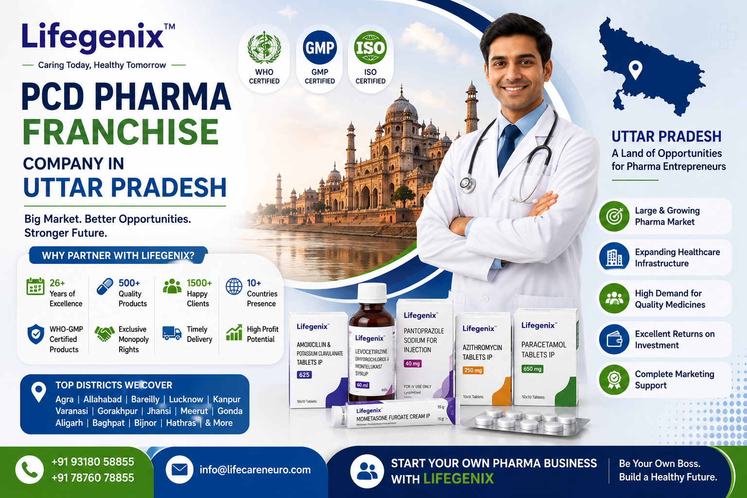 PCD Pharma Franchise Company in Uttar Pradesh