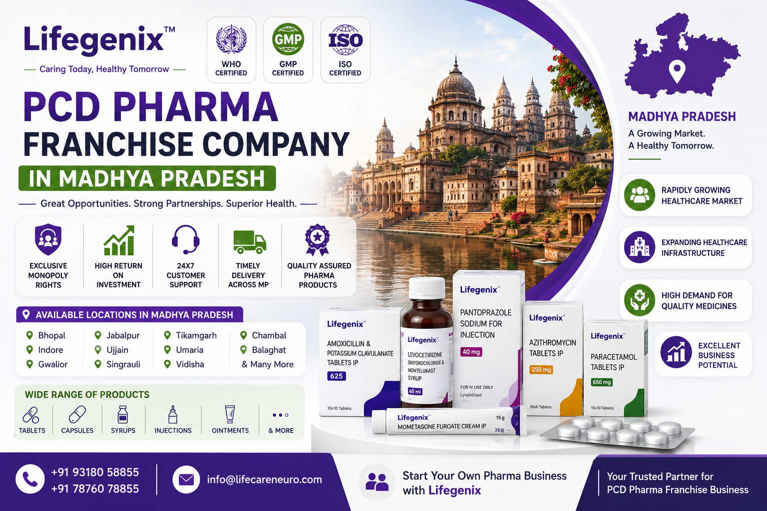 PCD Pharma Franchise Company in Madhya Pradesh