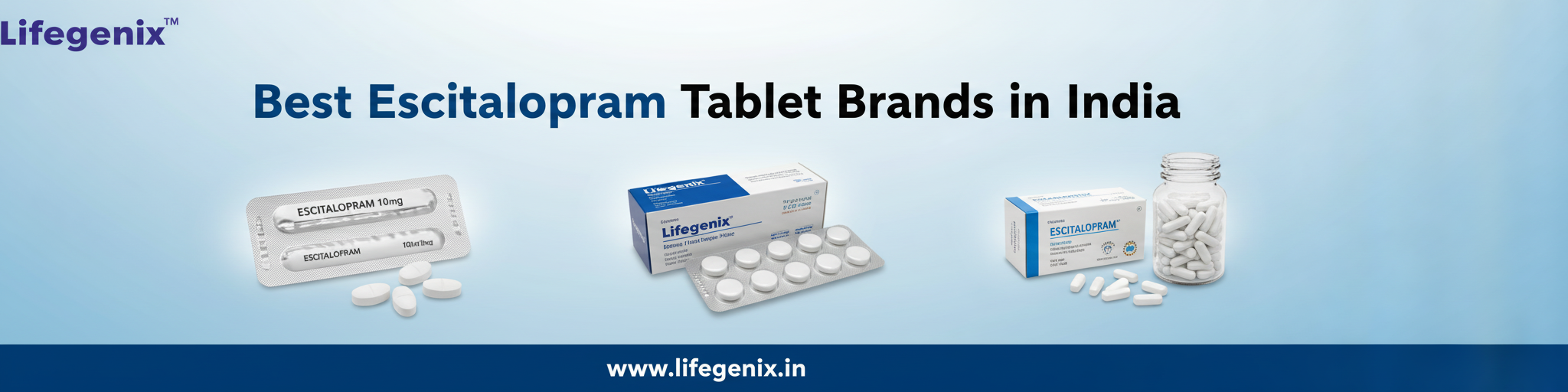 Best Escitalopram Tablet Brands in India