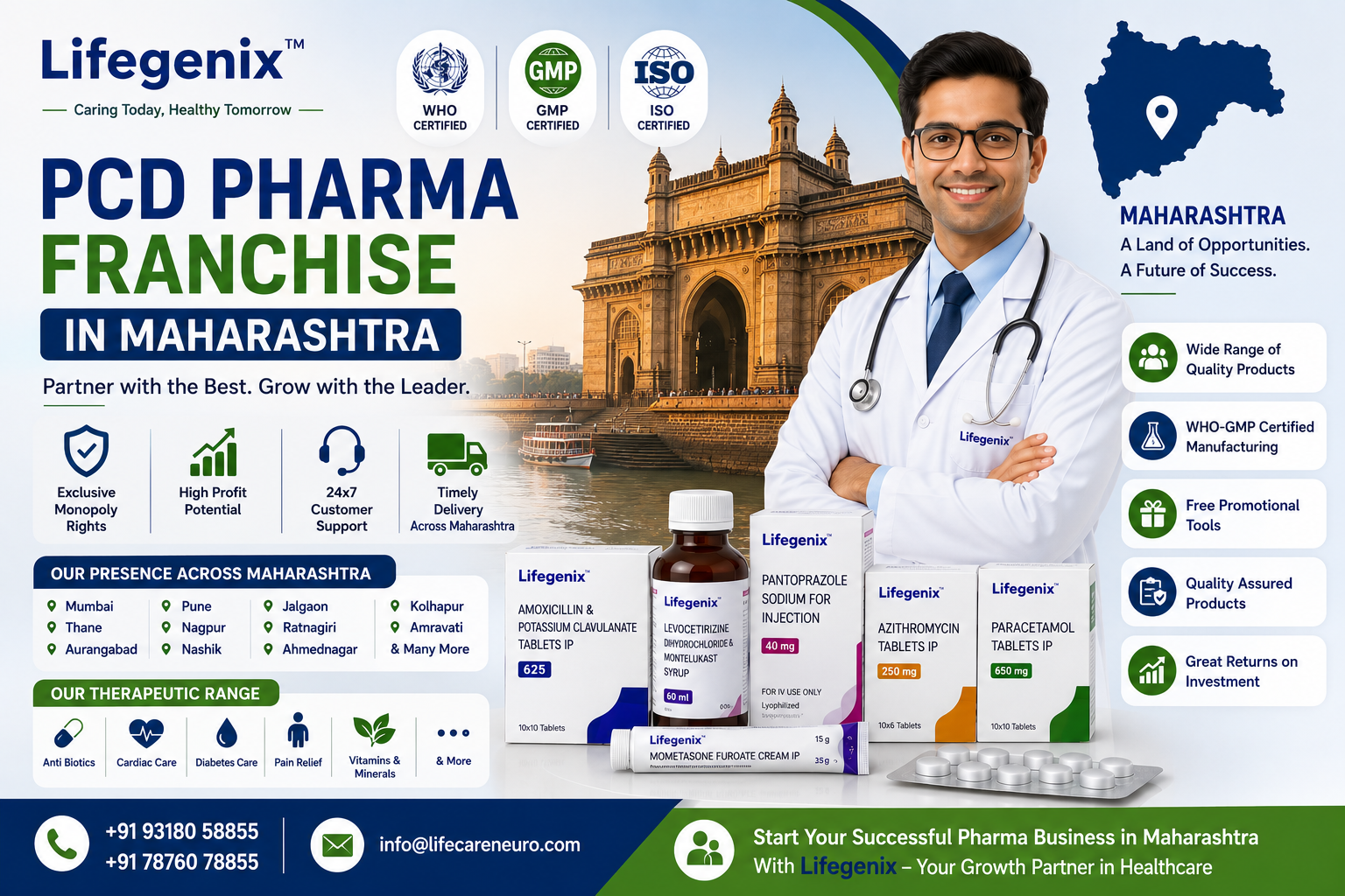 PCD Pharma Franchise in Maharashtra